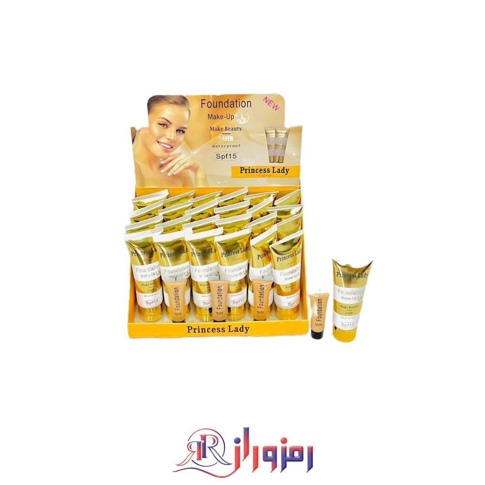 کرم پودر تیوپی پرنسس لیدی princess lady،خرید و قیمت کرم پودر تیوپی پرنسس لیدی princess lady